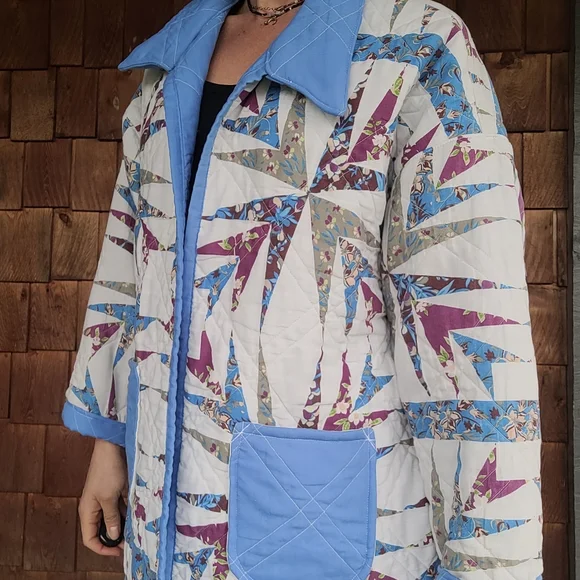 Hand Crafted Quilted Jacket - Picture 5 of 8